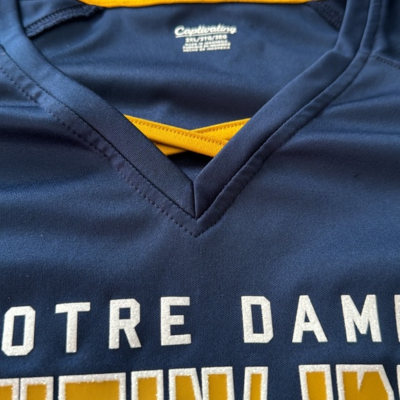 Plus Size Notre Dame Shirt - Picture 3 of 4